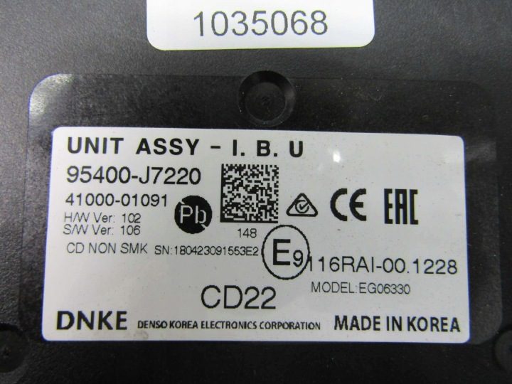 Ceed III 18 г. модуль ЭБУ 95400-J7220, фото 3