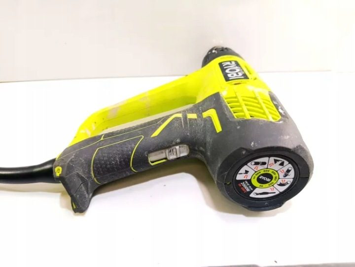 RYOBI СЕТЕВОЙ ТЕРМОФЕН ЭЛЕКТРИЧЕСКИЙ 2000 Вт + КЕЙС 2 ШЕСТЕРНИ EHG2020LCD, фото 4