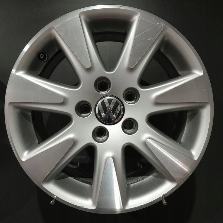 4× Литой диск Volkswagen OE Golf VI 7.0" x 16" 5x112 ET 45, фото 2