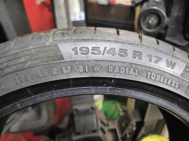 Шина летняя Continental ContiSportContact 5 195/45R17 81 Вт защита диска, фото 6