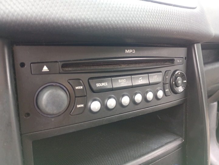 МАГНИТОЛА ОРИГИНАЛЬНАЯ CD brakuje Peugeot 207 SW 06-13, фото 3