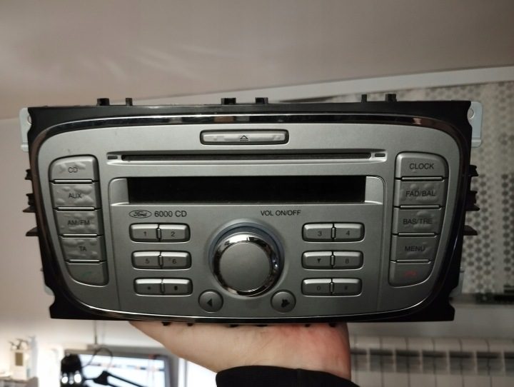 Ford Focus mk2 рестайлинг магнитола 6000cd + код 8M5T-18C815-AC, фото 3