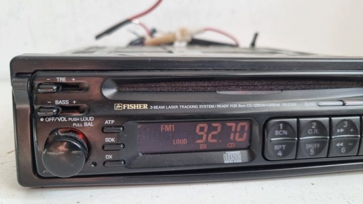Магнитола CD Fisher DX-E700 Mercedes BMW Audi винтажная JAPAN, фото 2