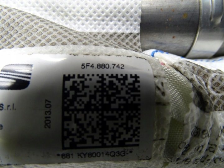 Шторка безопасности Airbag правый 5F4880742 Seat Leon III 5D хэтчбек, фото 5