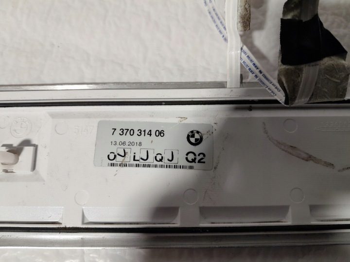 BMW 7' G11 G12 накладка порога LED передняя 7370314, фото 6
