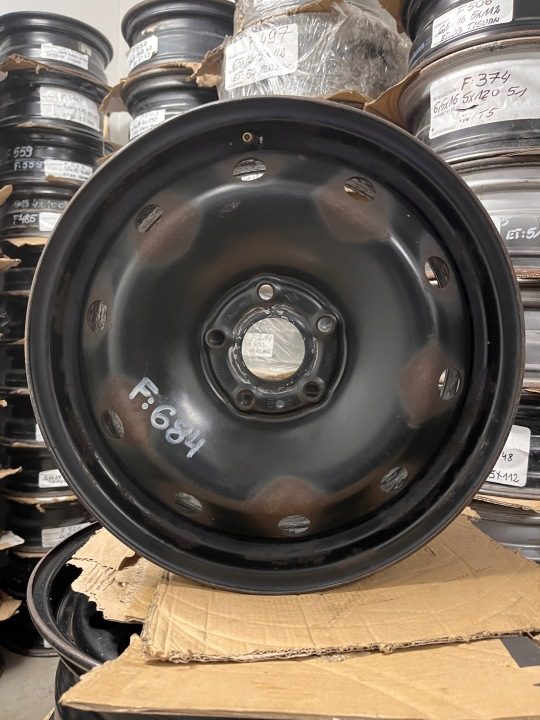 Штампованный диск Renault OE LAGUNA 6.5" x 16" 5x108 ET 50, фото 2