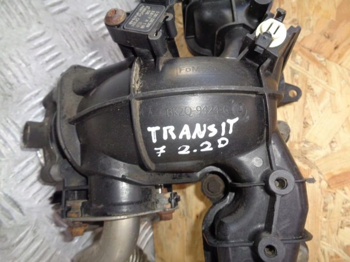 ВПУСКНОЙ КОЛЛЕКТОР + ДРОССЕЛЬНАЯ ЗАСЛОНКА FORD TRANSIT MK7 2.2 TDCI 2006- BK2Q-9424-C, фото 4