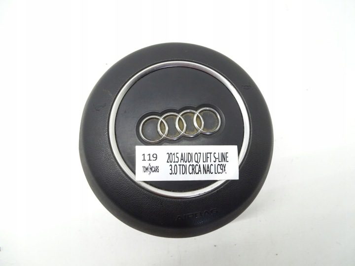 Подушка безопасности Airbag водителя Audi Q7 4L 4L0880201AN, фото 1