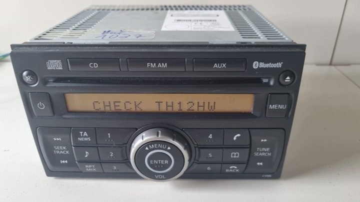 Магнитола pp-3001m-b Nissan Micra Bluetooth Navara Note + КОД, фото 3