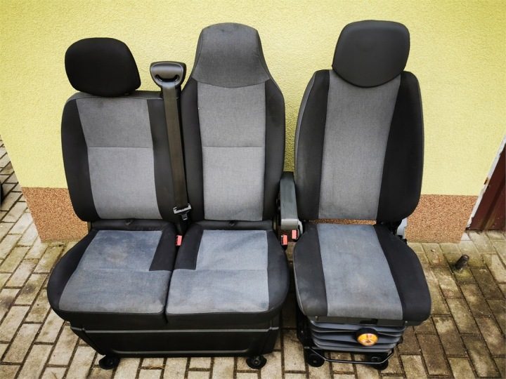 RENAULT MASTER III IV 10-24 СИДЕНЬЕ ПАССАЖИРА ŁAWKA ДИВАН 2OS СТОЛИК РАЗБОРКА, фото 6