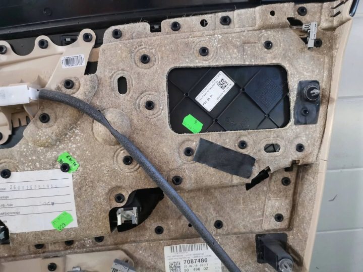 ОБШИВКА ДВЕРИ ЛЕВАЯ ПЕРЕДНЯЯ BMW F07 VENTOBEIGE, фото 9
