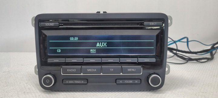 VW Passat B7 Scirocco Магнитола Mp3 AUX 1K0035186AN с kodem, фото 1