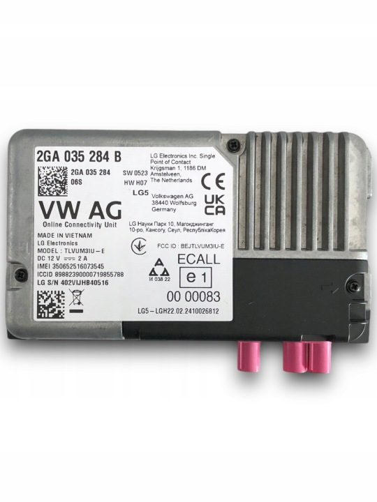 Модуль usług ON LINE -- VW AUDI SEAT SKODA 2GA035284B разборка, фото 1