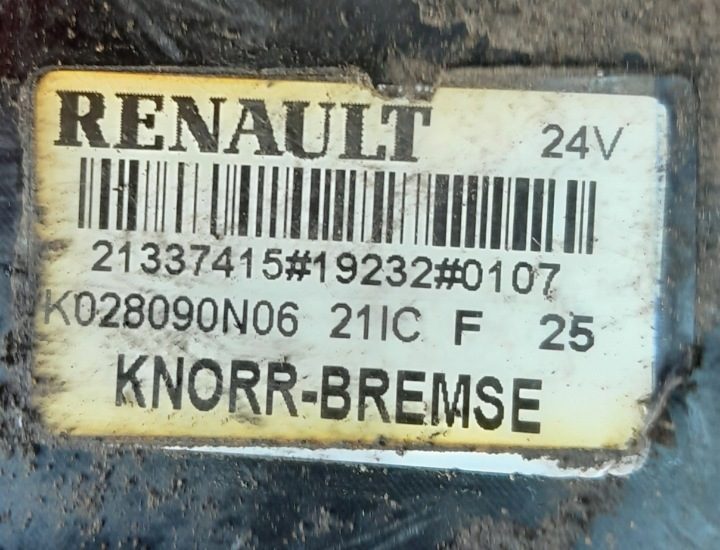 КЛАПАН МОДУЛЯТОР ECAS Renault Gama T 21337415 K028090N06, фото 2