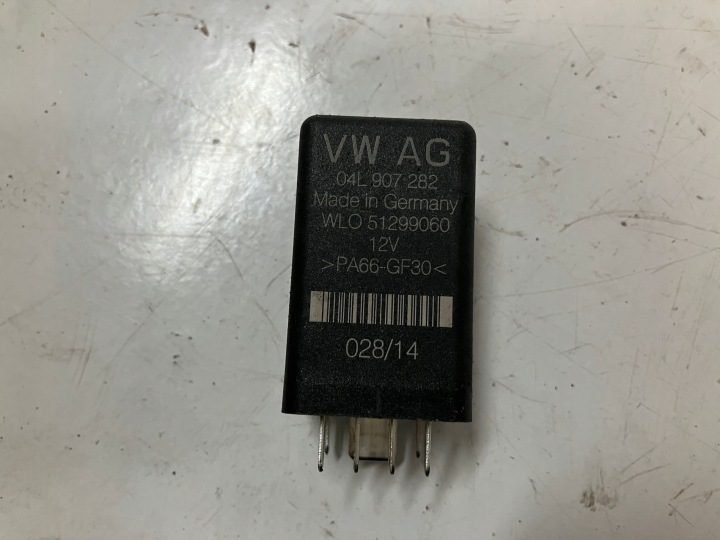 Реле 511 свечей накаливания 1.6 TDI Seat Leon 3 III 04L907282, фото 9