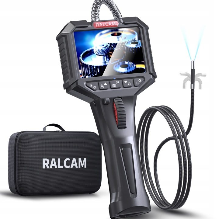 Boroskop Ralcam гибкий наконечник 6 мм LED IP67, фото 1