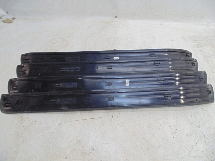 НАКЛАДКА ПОРОГА ПРАВАЯ ЛЕВАЯ ПЕРЕДНЯЯ BMW E60 E61 7074510 7034304, фото 5