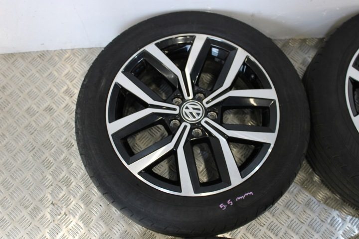 Колеса диски литые диски 215/55 R17 ET40 3G0601025F VW Passat B8 3G0 3G9, фото 3