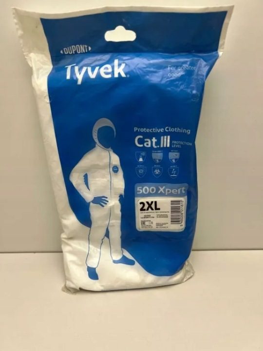 Комбинезон защитный Tyvek DuPont 500 Xpert Cart. III XXL 2XL, фото 1