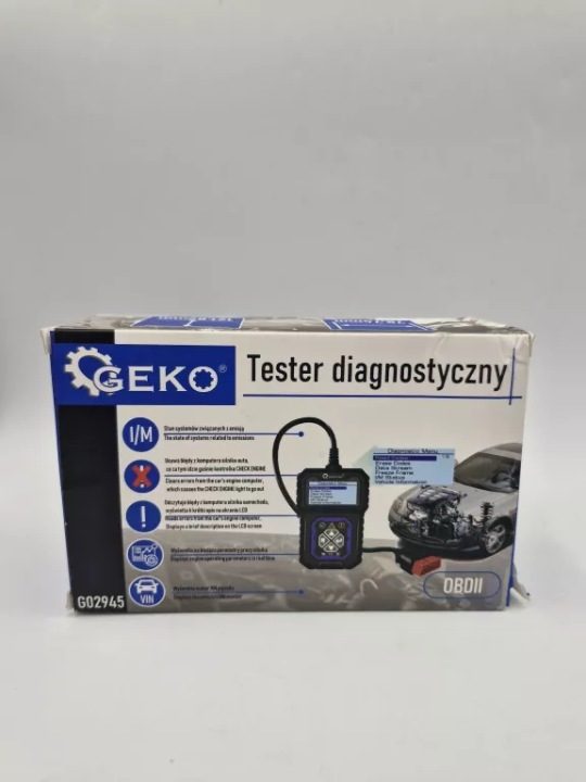 GEKO ТЕСТЕР ДИАГНОСТИЧЕСКИЙ OBDII T31 G02945, фото 1