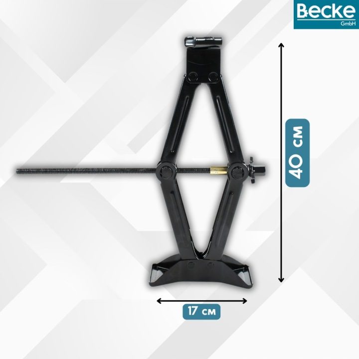 Домкрат ромбический Becke 1500 кг 10-40 мм, фото 11