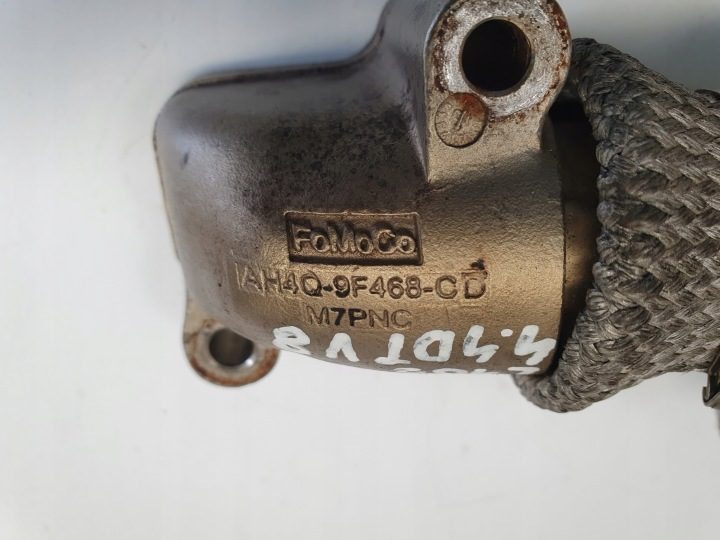 R595 ТРУБКА ТРУБА EGR RANGE ROVER 4.4 AH4Q-9F468-CD, фото 2
