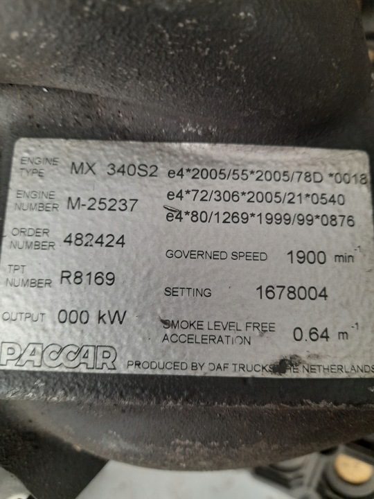 ПОМПА DAF XF 105 1678004/1678005/1801733, фото 6