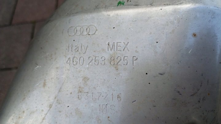 AUDI A6 C7-4G -НАСАДКА ГЛУШИТЕЛЯ ПРАВАЯ 4G0253825P ОРИГИНАЛ, фото 4