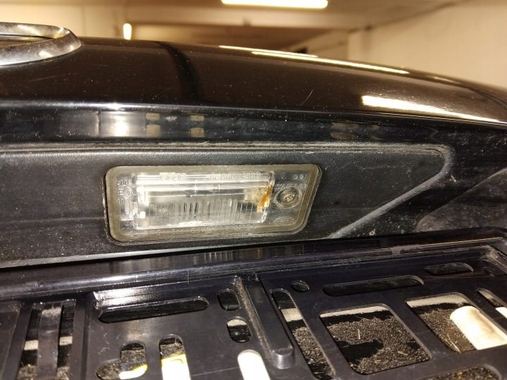 ПОДСВЕТКА НОМЕРА НОМЕРНОГО AUDI A3 8P 2004-2012 ВЕРСИЯ 3 ИЛИ 5D, фото 2
