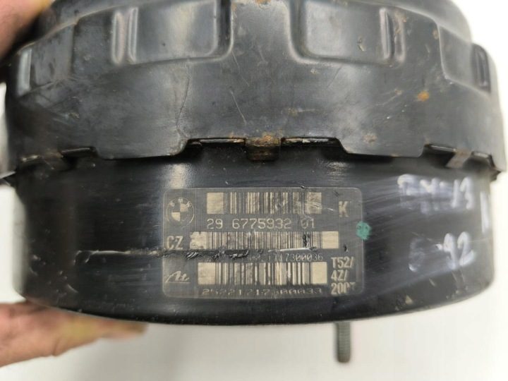 ВАКУУМНЫЙ УСИЛИТЕЛЬ ГЛАВНЫЙ ТОРМОЗНОЙ ЦИЛИНДР BMW E90 6775932, фото 3