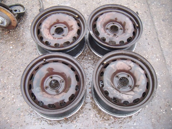4× Штампованный диск CITROEN 6.5" x 15" 4x108, фото 3