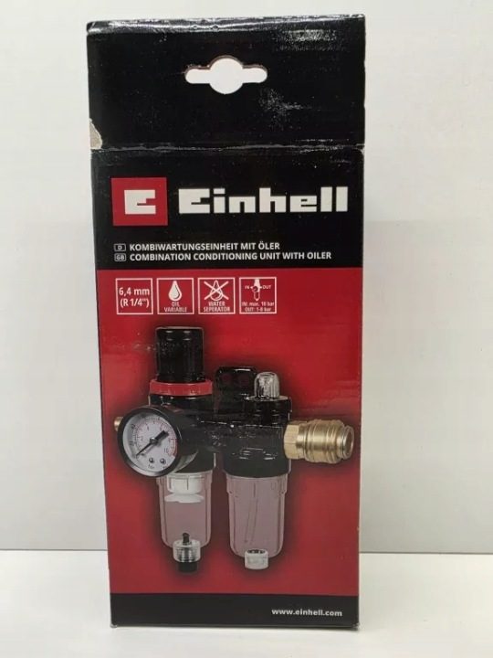 EINHELL ФИЛЬТР С OLEJARKĄ R1/4' 4135001 Редуктор давления с, фото 2
