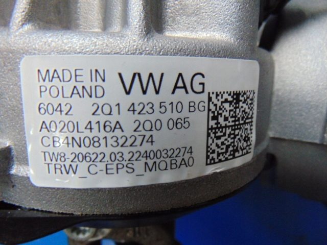 МЕХАНИЗМ КОЛОНКА SKODA FABIA 4 IV 22 г. 2Q1423510BG 2Q1909144S, фото 4