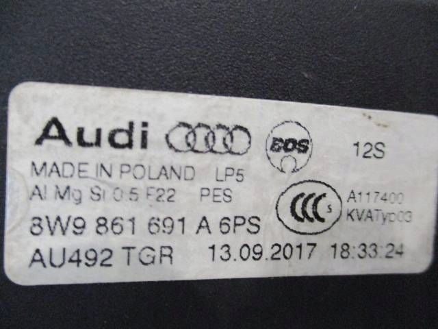 Audi A4 B9 сетка шторка багажника, фото 7