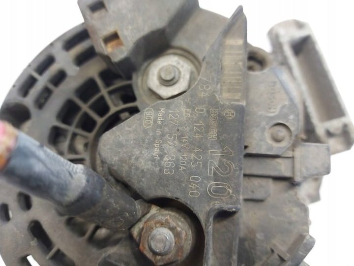 Генератор 12757363 0124425040 Bosch SAAB 9-3 93 II (YS3F) 2.0 т B207L, фото 3