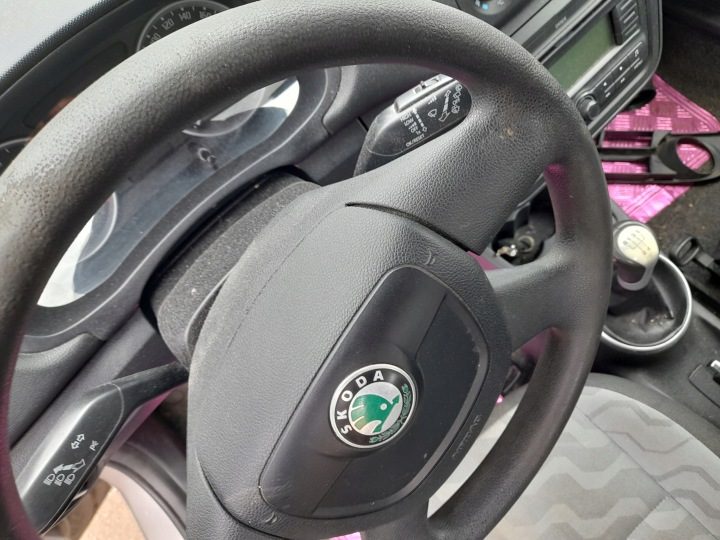 SKODA FABIA II РУЛЬ AIRBAG ВОДИТЕЛЯ, фото 7