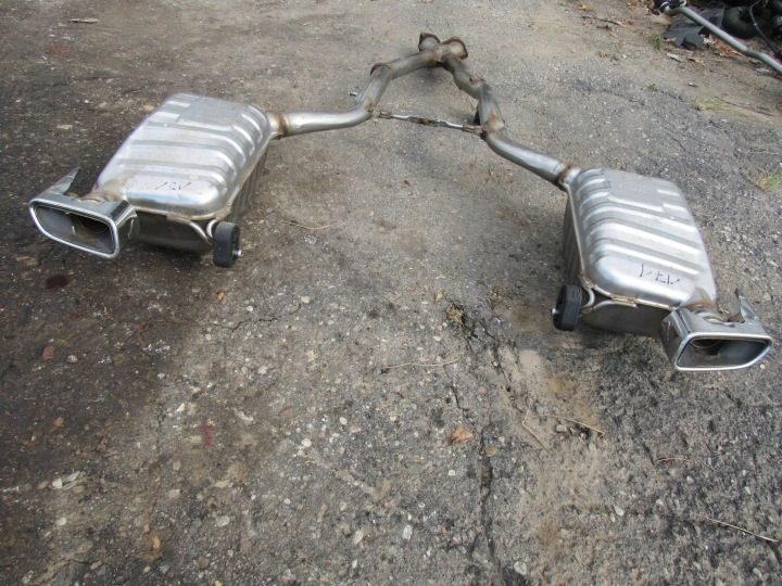 ГЛУШИТЕЛИ KOŃCOWE ВЫХЛОПА Mercedes-Benz SLK R171 171 3.5 V6 A1714910201, фото 9