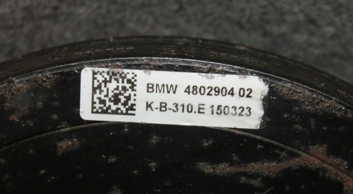 BMW F87 F80 F82 F83 M2 M3 M4 S55B30A 431 л.с. ШКИВ ГАСИТЕЛЬ КОЛЕБАНИЙ 4802904, фото 4