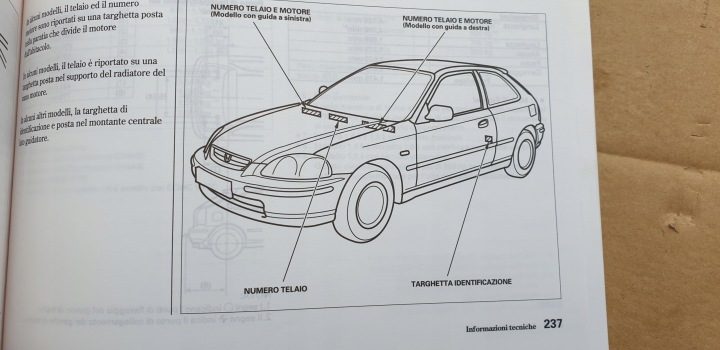 ИНСТРУКЦИЯ ПО ЭКСПЛУАТАЦИИ ЧЕХОЛ HONDA CIVIC 6 ЯЗЫК WŁOSKI, фото 11