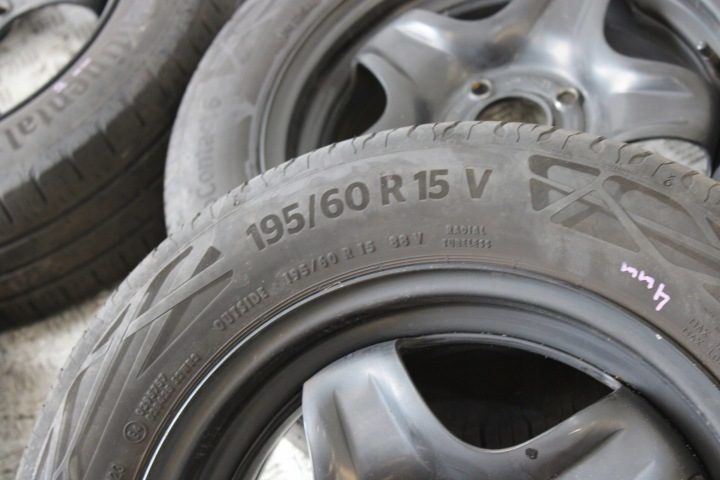 Колеса диски стальные 195/60 R15 лето ET45 Ford Fiesta MK8 рестайлинг, фото 8