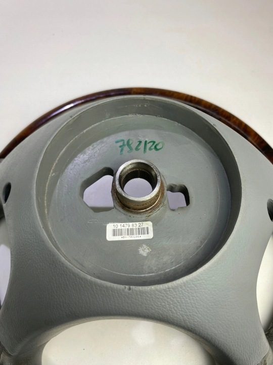 РУЛЬ КОЖА ДЕРЕВО СВЕТЛОЕ MERCEDES SL R230 A230460, фото 13