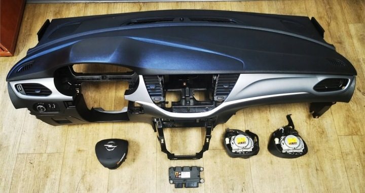 OPEL ASTRA V K РЕСТАЙЛИНГ 19-22 ПАНЕЛЬ КОНСОЛЬ ПОДУШКИ НАТЯЖИТЕЛИ ДАТЧИК РАЗБОРКА, фото 2