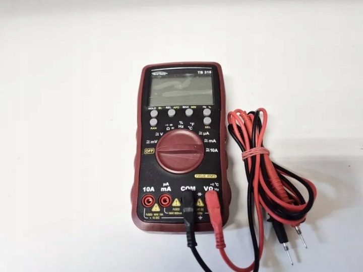 Multimetr TB 316 BLACK EDITION 600 mV-600 V AC, 600 mV-600 V DC TRUE RMS TE, фото 1