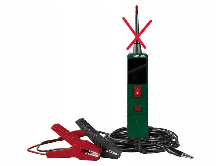 ТЕСТЕР ЭЛЕКТРИЧЕСКИЙ OBWODY АВТОМОБИЛЬНЫЙ PARKSIDE PSKT 30 A1, фото 1
