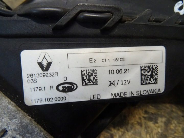 Правый Поворотник Фонарь LED ДХО Renault Espace V РЕСТАЙЛИНГ, фото 4
