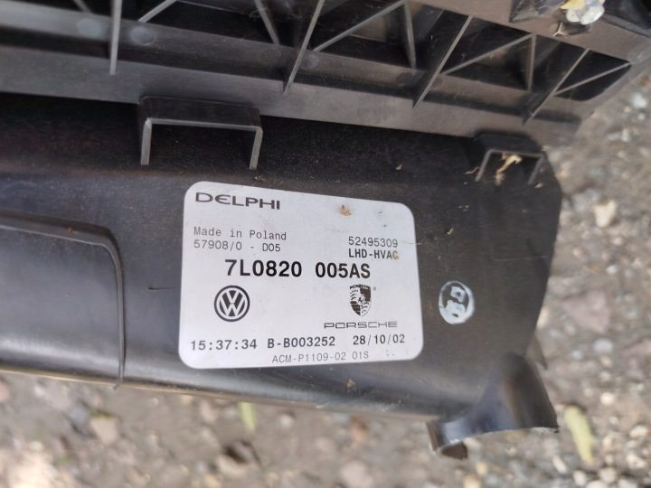 Отопитель VOLKSWAGEN TOUAREG 7L0820005HM 52495309, фото 13