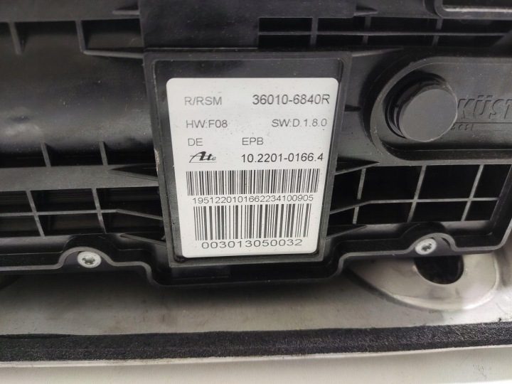 РУЧНОЙ ТОРМОЗ ЭЛЕКТРИЧЕСКИЙ RENAULT KOLEOS I РЕСТАЙЛИНГ 2011-2016 36010-6840R, фото 5