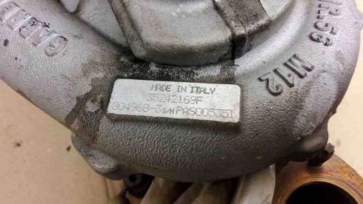 Турбина JEEP GRAND CHEROKEE IV (WK, WK2) 35242169F 31023978 3.0L дизель, фото 16
