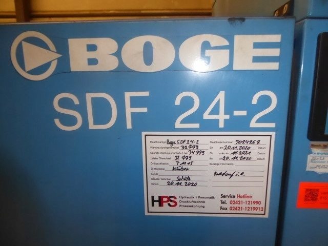 Компрессор масляный Boge SDF 24-2 0 l 10 бар, фото 5