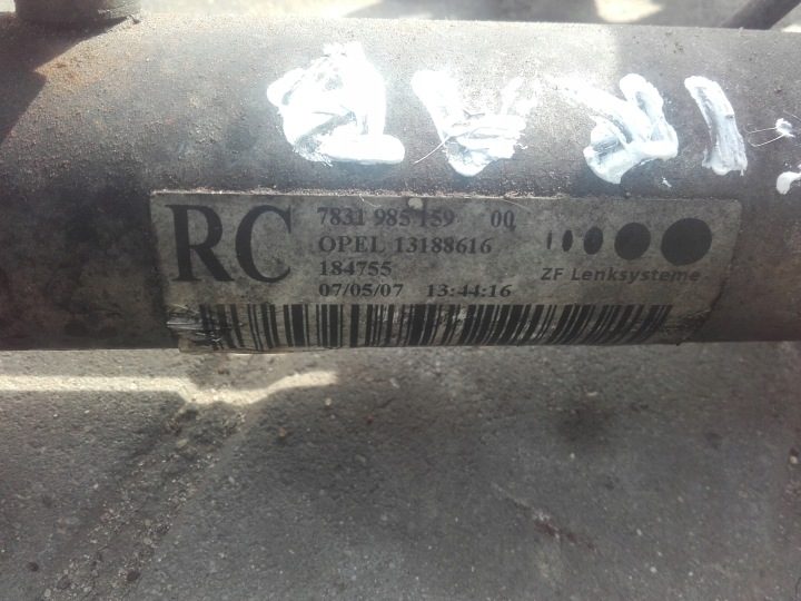 OPEL ZAFIRA B ASTRA H РУЛЕВОЙ МЕХАНИЗМ, фото 6